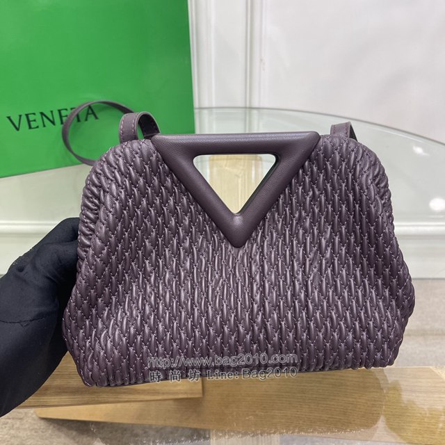 Bottega veneta高端女包 8546B BV寶緹嘉2021包包最新triangle倒三角手提單肩斜挎包三角包  gxz1278